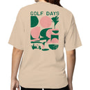 Golf Days Retro Illustration Women's T-shirt