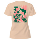 Women's T-shirt Abstract Scuba Diver Underwater Scene
