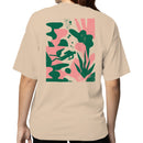 Women's T-shirt Abstract Scuba Diver Underwater Scene
