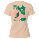 Abstract Fruit and Vase Illustration Women's T-shirt