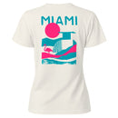 Miami Retro Flamingo Sunset Women's T-shirt