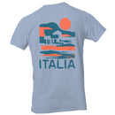 Italia Sunset Coastal Landscape Men's T-shirt