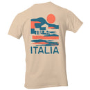 Italia Sunset Coastal Landscape Men's T-shirt