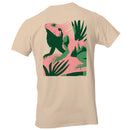 Tropical Iguana Jungle Men's T-shirt