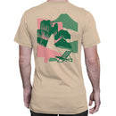 Men's T-shirt Minimalist Tropical Landscape