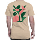 Abstract Geometric Cocktail Leaves Men's T-shirt