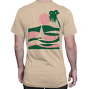 Minimalist Sailboat Sunset Men's T-shirt