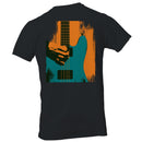 Bass Guitar Player Illustration Men's T-shirt