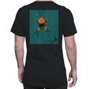 Grunge Orange Spider Men's T-shirt