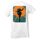 Retro Microphone Sunburst Men's T-shirt