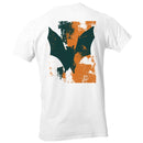 Grunge Bat Silhouette Halloween Men's T-shirt