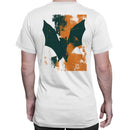 Grunge Bat Silhouette Halloween Men's T-shirt
