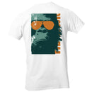 Gorilla in Orange Aviator Sunglasses Men's T-shirt