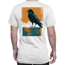 Raven on Vintage Amplifier Grunge Art T-shirt