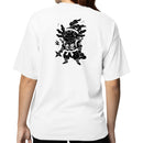 Cute Ninja Axolotl Holding Shuriken Women's T-shirt