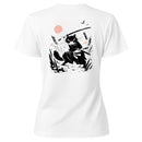Samurai Cat with Sword Women's T-shirt