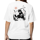 Samurai Cat with Sword Women's T-shirt