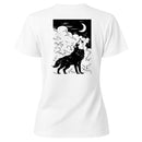 Howling Wolf Moon Clouds Women's T-shirt