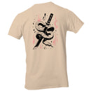 Snake Katana Flames Illustration Men's T-shirt