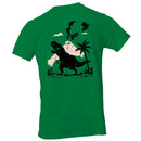 Volcano Dinosaur Silhouette Men's T-shirt