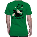 Volcano Dinosaur Silhouette Men's T-shirt