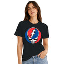Women's T-shirt Steal Your Face Lightning Skull