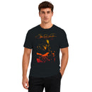 Men's T-shirt Stevie Ray Vaughan Signed Guitar Print