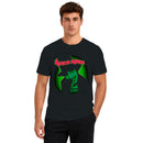 Marilyn Manson Neon Green Art Men's T-shirt
