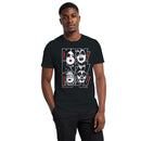 KISS Band Faces Men's T-shirt - Starchild, Demon, Spaceman