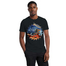 Judas Priest Metal Monster Sawblade Art Men's T-shirt
