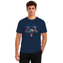 Journey Winged Globe Space Art Men's T-shirt