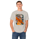 Fall Out Boy Skeleton Flame Banner Men's T-shirt