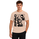 Psychedelic Skull with Crystals Men's T-shirt