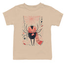 Youth's T-shirt with Cute Spider Illustration