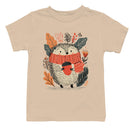 Hedgehog with Acorn Autumn Leaves Youth T-shirt