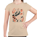 Youth's Raccoon Coffee Donut T-shirt