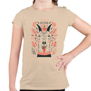 Pumpkin Spice Goat Autumn Humor Youth T-shirt