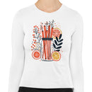 Cinnamon Sticks Citrus Botanical Women's Long Sleeve
