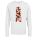 Halloween Jack O' Lantern Faces Women's Long Sleeve