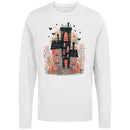 Haunted House Halloween Women's Long Sleeve T-Shirt