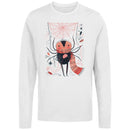 Women's Long Sleeve Shirt with Spider Illustration