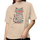 Mummy Cat Halloween Humor Women's T-shirt