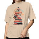 Cozy Owl on Books Women's T-shirt