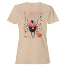 Women's T-shirt with Cute Spider Illustration
