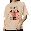 Vintage Scarecrow with Crows Women's T-shirt
