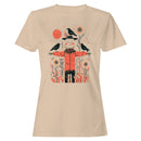 Vintage Scarecrow with Crows Women's T-shirt