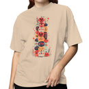 Halloween Jack O Lantern Faces Women's T-shirt