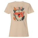 Cute Hedgehog Autumn Leaves Women's T-shirt