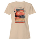 Cozy Cat on Knitted Blankets Women's T-shirt
