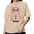 Pumpkin Spice Goat Autumn Humor Women's T-shirt